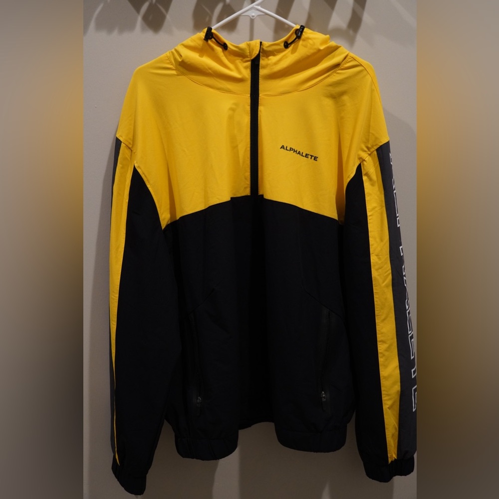 “Bumble Bee” Alphalete Windbreaker